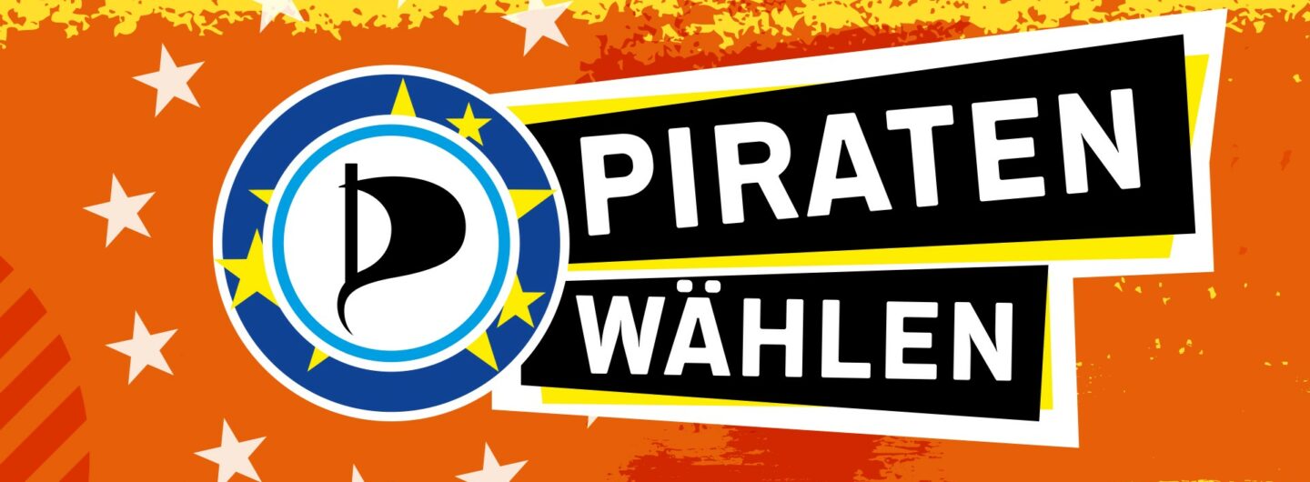 Piraten – Zugelasssen zur EU Wahl 2024