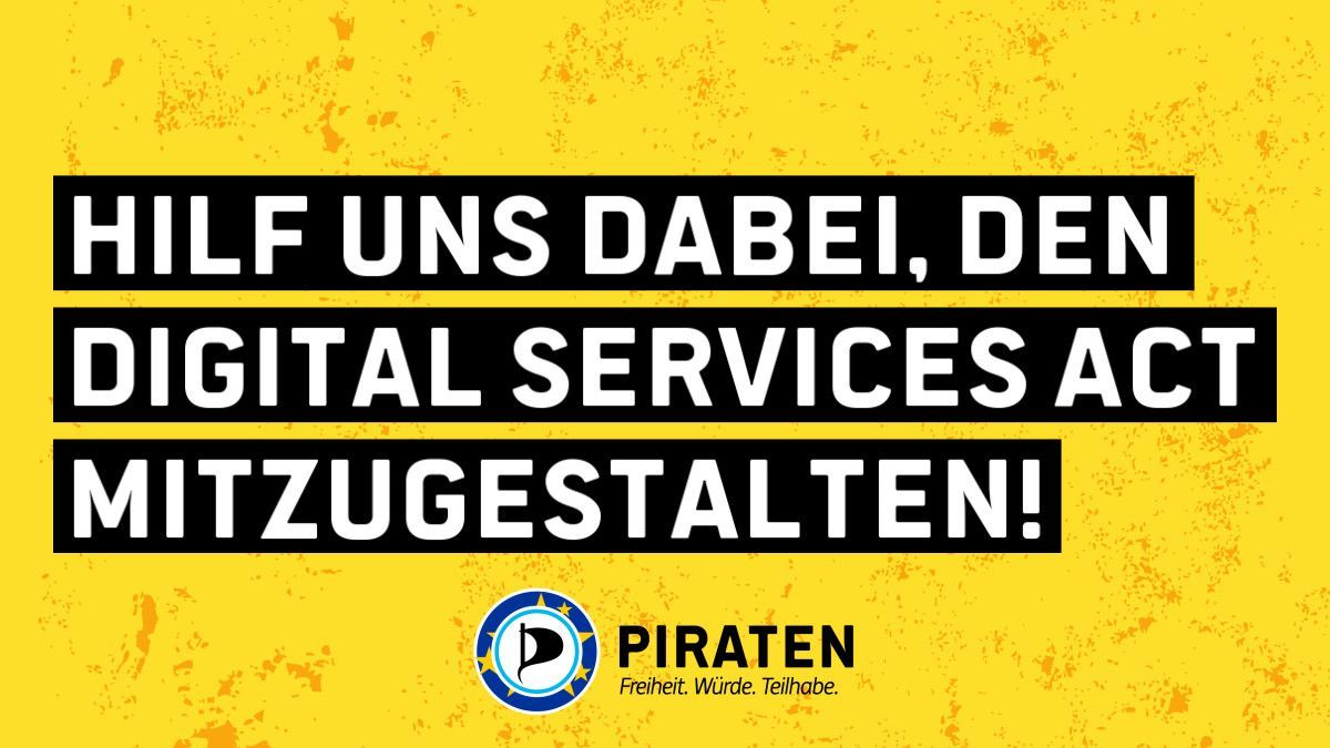 EU-Internetgesetz: MdEP Patrick Breyer ruft zur Beteiligung von Bürger/innen auf