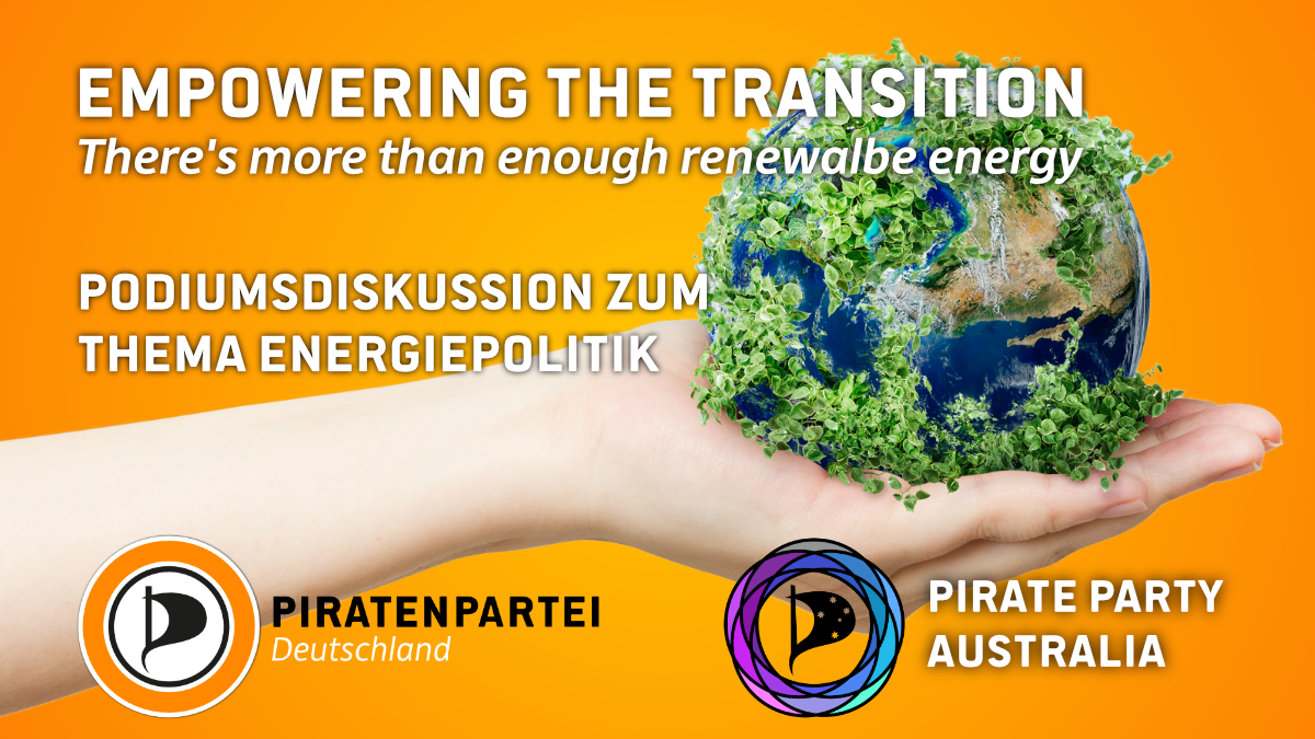 Einladung: Energiewende in Down Under und Deutschland